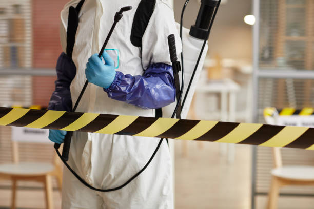 Professional Blood Cleanup technician working in Unadilla, GA